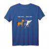 Lustiges Kinder T-Shirt mit Tante & Neffe Motiv - Pferd & Unicorn, Nichte & Neffe Geschenkidee für Jungen & Mädchen