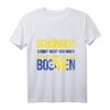 Schönheit kommt nicht aus dem Inneren, sondern aus Bosnien - Stolzes Bosnien Herzegowina T-Shirt mit Flagge für Jugo, Balkan & Heimatliebhaber