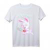Böses Hasi mit Kettensäge - Lustiges Halloween und Karneval T-Shirt für Damen und Herren, perfekte Geschenkidee für Freunde & Partner