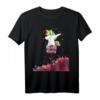 Humorvolles HapDeer T-Shirt mit Einhorn und Weinmotiv – Witziges Geschenk für Weinliebhaber & Fabelwesen-Fans