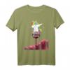 Humorvolles HapDeer T-Shirt mit Einhorn und Weinmotiv – Witziges Geschenk für Weinliebhaber & Fabelwesen-Fans