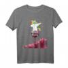Humorvolles HapDeer T-Shirt mit Einhorn und Weinmotiv – Witziges Geschenk für Weinliebhaber & Fabelwesen-Fans