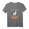 Nichts geht über eine Alpaka Wanderung Geschenk T-Shirt – Lustiges Alpaka Motiv für Wander- und Tierliebhaber, perfekt für Mutter, Schwester, Tochter und Freunde