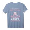 Geld allein macht dich nicht glücklich Axolotl T-Shirt für Aquarienliebhaber - Humorvolles Tier-Design für Haustierfans