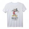 HapDeer Mickey Mouse Oh Boy! It's Monday T-Shirt – Offiziell lizenzierte Disney-Merchandise für Disney-Fans