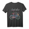 Love Cycling Luv Amsterdam Retro Bike T-Shirt – Perfektes Geschenk für Fahrradfahrer und Amsterdam-Liebhaber