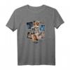 HapDeer Eddie Munson Scrapbook Photos T-Shirt - Offiziell Stranger Things Hellfire Club Merchandise für Fans