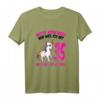 Bitte kein Neid weil ich mit 35 so gut aussehe - Lustiges Geburtstags-T-Shirt für Frauen zum 35. Geburtstag mit Einhorn & Sternen