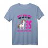 Bitte kein Neid weil ich mit 35 so gut aussehe - Lustiges Geburtstags-T-Shirt für Frauen zum 35. Geburtstag mit Einhorn & Sternen