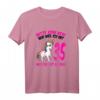 Bitte kein Neid weil ich mit 35 so gut aussehe - Lustiges Geburtstags-T-Shirt für Frauen zum 35. Geburtstag mit Einhorn & Sternen