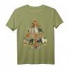 Lustiges Pudel-Weihnachtsbaum-Ornament T-Shirt – Festliche Kleidung für Pudel-Liebhaber und Tierfreunde zu Weihnachten, Geburtstagen und Feiertagen
