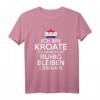 Kroatien Jebiga Kroate Kroatin Kroaten Kroatisches T-Shirt - Stolz auf Kroatien mit humorvollem Design
