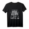 Ich schaue nicht böse ich grins nur nicht jeden Trottel an - Witziges Ironie T-Shirt für Damen und Herren, perfektes Geschenk für Freunde und Familie