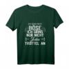 Ich schaue nicht böse ich grins nur nicht jeden Trottel an - Witziges Ironie T-Shirt für Damen und Herren, perfektes Geschenk für Freunde und Familie