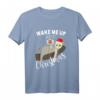Lustiges Faultier Weihnachts T-Shirt mit Spruch 'Wake Me Up When It's Christmas' – Perfektes Geschenk für Faultier-Fans und Familie zu Weihnachten 2021