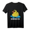 Lustiges Gelbe Badeente Quietscheente Schwimmen Bademeister T-Shirt – Perfekt für Schwimmer, Rettungsschwimmer & Badeenten Fans