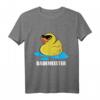 Lustiges Gelbe Badeente Quietscheente Schwimmen Bademeister T-Shirt – Perfekt für Schwimmer, Rettungsschwimmer & Badeenten Fans