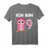Geburtstagsshirt Eule für 9 Jahre Mädchen - Lustiges Geschenk für Kindergeburtstag, Tiermotiv, tolles Outfit für die Feier oder den Kindergarten
