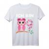 Geburtstagsshirt Eule für 9 Jahre Mädchen - Lustiges Geschenk für Kindergeburtstag, Tiermotiv, tolles Outfit für die Feier oder den Kindergarten