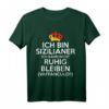 Sizilianer Italien Vaffanculo T-Shirt mit Flagge & Trinacria - Humorvolles Sizilien Outift für Stolze Sizilianer und Italienliebhaber
