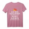 Sizilianer Italien Vaffanculo T-Shirt mit Flagge & Trinacria - Humorvolles Sizilien Outift für Stolze Sizilianer und Italienliebhaber