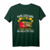 Herren Sizilianischer Papa T-Shirt - Sizilien Vatertag Geschenk mit Flagge und Trinacria für Sizilianer und Italienliebhaber