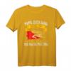 Herren Sizilianischer Papa T-Shirt - Sizilien Vatertag Geschenk mit Flagge und Trinacria für Sizilianer und Italienliebhaber