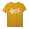 Legende seit 1972 Geschenk – Vintage T-Shirt für den 51. Geburtstag, Jubiläum, Retro Design für Frauen und Männer
