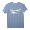Legende seit 1972 Geschenk – Vintage T-Shirt für den 51. Geburtstag, Jubiläum, Retro Design für Frauen und Männer
