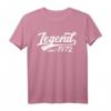 Legende seit 1972 Geschenk – Vintage T-Shirt für den 51. Geburtstag, Jubiläum, Retro Design für Frauen und Männer