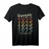 Jahrgang 1975 Geschenk zum 45. Geburtstag - Vintage T-Shirt für Männer und Frauen, Legendär seit 1975