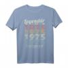 Jahrgang 1975 Geschenk zum 45. Geburtstag - Vintage T-Shirt für Männer und Frauen, Legendär seit 1975