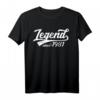 Legende seit 1981 Geschenk - Lustiges Vintage T-Shirt zum 42. Geburtstag für Männer, Frauen, Familie & Freunde