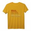 Geburtstag Geschenk Jahrgang 1961 Mann - Mythos Legende Vintage T-Shirt für runde Geburtstage und Oldtimer-Fans