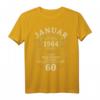 Januar 1964 Lustiges Geburtstags T-Shirt für 60 Jahre – Vintage Geschenk für Männer, Frauen, Opa, Oma, Vater & mehr