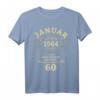 Januar 1964 Lustiges Geburtstags T-Shirt für 60 Jahre – Vintage Geschenk für Männer, Frauen, Opa, Oma, Vater & mehr