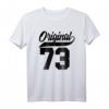 50. Geburtstag T-Shirt Jahrgang 1973 – Vintage Original Design für Männer und Frauen, lustiges Geschenk zum 50. Geburtstag
