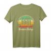 60. Geburtstag T-Shirt für Damen und Herren - Vintage 1961 Geburtstagsgeschenk für Frauen und Männer, Legendär seit Oktober 1961