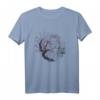 Sakura Tree Japanische Kirschblüte T-Shirt - Klassisch geschnitten, doppelt genähter Saum, perfektes Design für Blumen- und Japan-Liebhaber