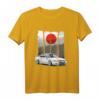 JDM Skyline R32 Autotuning T-Shirt mit Rising Sun Design – Perfektes Geschenk für Auto-, Drift- und Tuning-Fans