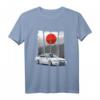 JDM Skyline R32 Autotuning T-Shirt mit Rising Sun Design – Perfektes Geschenk für Auto-, Drift- und Tuning-Fans