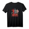 HapDeer Channel Jonas Brothers T-Shirt mit Silhouetten – Nick, Joe & Kevin für Fans, Damen & Herren