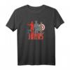 HapDeer Channel Jonas Brothers T-Shirt mit Silhouetten – Nick, Joe & Kevin für Fans, Damen & Herren