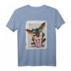 WB 100: HapDeer Popcorn Time mit Stripe & Gizmo T-Shirt – Lizenzierter Filmmerchandise für Gremlins Fans