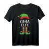 Oma Elfe Weihnachts Outfit - Lustiges Elf T-Shirt für Familie, Damen, Herren, Kinder & Freunde zur festlichen Weihnachtszeit