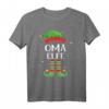 Oma Elfe Weihnachts Outfit - Lustiges Elf T-Shirt für Familie, Damen, Herren, Kinder & Freunde zur festlichen Weihnachtszeit