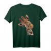 Hippie Gute Zeit Giraffen Tragendes Glas Grafik Hemd T-Shirt – Lustiges Tiermotiv für Festival, Safari & Naturliebhaber