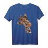 Hippie Gute Zeit Giraffen Tragendes Glas Grafik Hemd T-Shirt – Lustiges Tiermotiv für Festival, Safari & Naturliebhaber