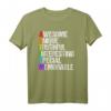 Cooles Autism Awareness T-Shirt mit Regenbogen Buchstaben – Unterstütze autistische Kinder und Familie mit diesem liebevollen Geschenk