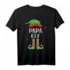 Papa Elf Outfit Weihnachten – Lustiges Elf Christmas T-Shirt für Familie, Kinder & Freunde